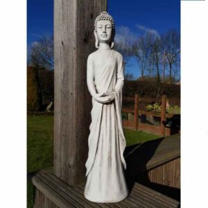 Chime Buddha Oriental Stone Garden Ornament 80cm