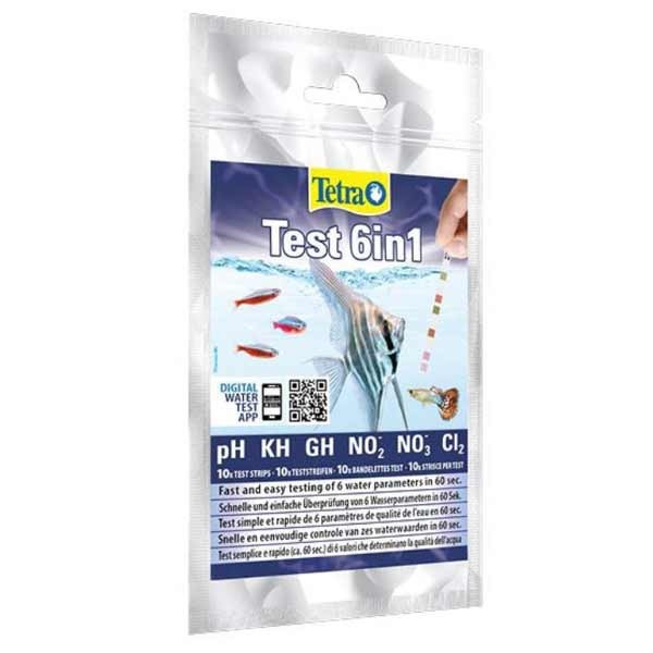 Tetra Test 6 in1 Test Strips 10 Strip Pack 1 Tetra Test 6 in1 Test Strips 10 Strip Pack