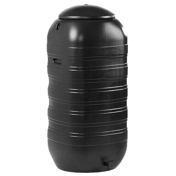 Strata 250 Litre Slim Space Saver Water Butt with Tap & Lid