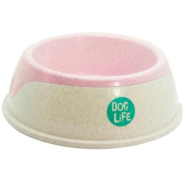 Dog Life Bioplastic Wheat Double Bowl 1250ml 4 Dog Life Bioplastic Wheat Double Bowl 1250ml - Image 4