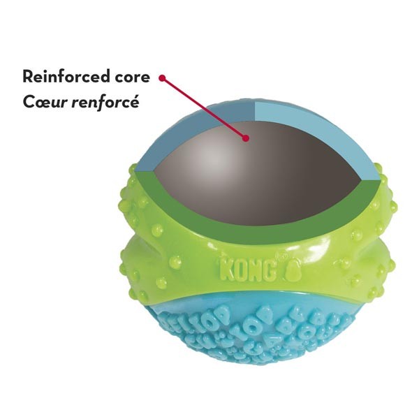 KONG CoreStrength Ball Large Dog Toy 3 KONG CoreStrength Ball Large Dog Toy - Image 3