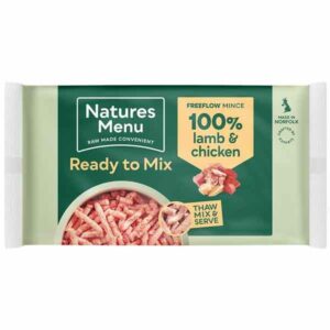 Natures Menu Ready to Mix Minced Freeflow Lamb & Chicken for Adult Dogs 2kg