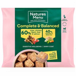 Natures Menu Complete & Balanced 60/40 Banquet Nuggets for Adult Dogs 1kg