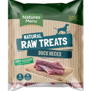 Natures Menu Dog Natural Raw Duck Necks Adult 7 pack Frozen Food