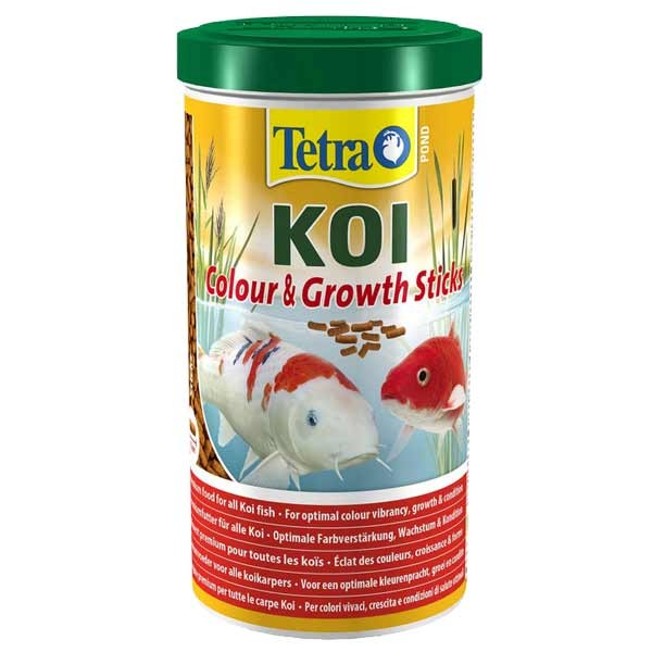 Tetra Pond Koi Colour & Growth Sticks 1 Litre / 270g 1 Tetra Pond Koi Colour & Growth Sticks 1 Litre / 270g