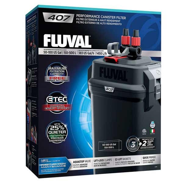 Fluval 407 External Filter 1 Fluval 407 External Filter