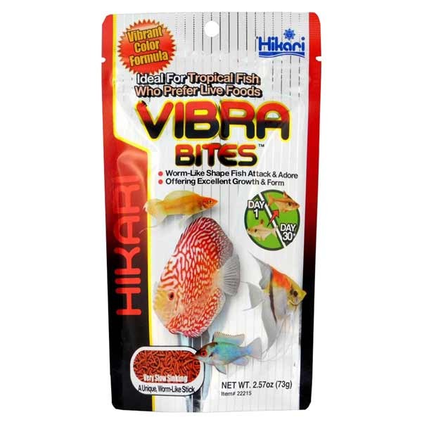 Hikari Vibra Bites Slow Sinking Pellets 73g 1 Hikari Vibra Bites Slow Sinking Pellets 73g