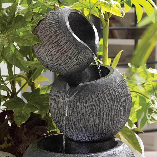 Easy Fountain Illusion Falls Modern Water Feature 3 Easy Fountain Illusion Falls Modern Water Feature - Image 3