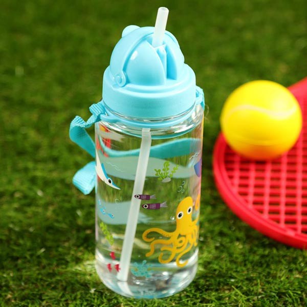 Splosh Sealife Children's Shatterproof Water Bottle 450ml 3 Splosh Sealife Children's Shatterproof Water Bottle 450ml - Image 3