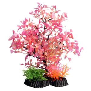 Aqua One Ecoscape Medium Fan Palm Tree Red 24cm