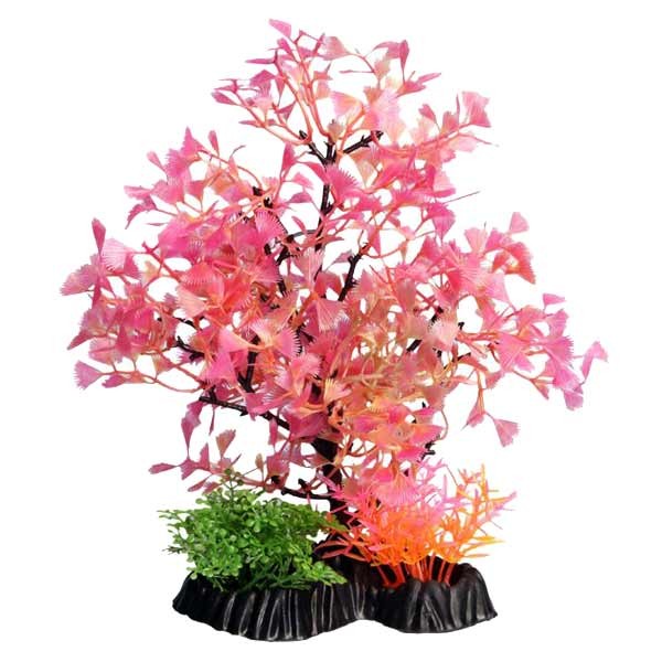 Aqua One Ecoscape Medium Fan Palm Tree Red 24cm 1 Aqua One Ecoscape Medium Fan Palm Tree Red 24cm