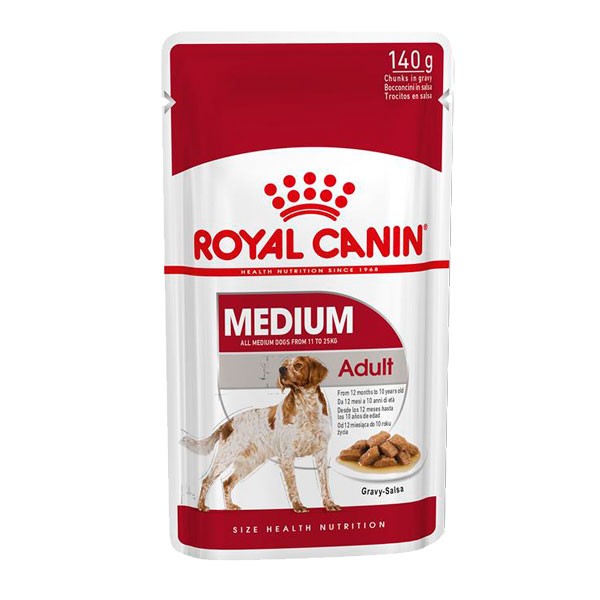 Royal Canin Medium Adult 140g Wet Dog Food 1 Royal Canin Medium Adult 140g Wet Dog Food