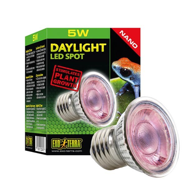 Exo Terra Daylight LED Spot Nano 5w 1 Exo Terra Daylight LED Spot Nano 5w