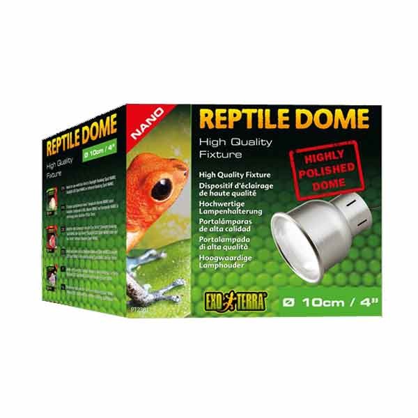 Exo Terra Aluminum Nano Dome Fixture 1 Exo Terra Aluminum Nano Dome Fixture