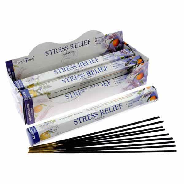 Stamford Aromatherapy Incense Sticks "Stress Relief" 20 pack 1 Stamford Aromatherapy Incense Sticks "Stress Relief" 20 pack