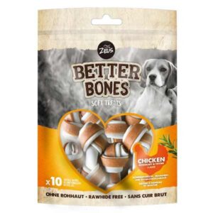 Zeus Better Bones Chicken & Rosemary Small Bones 10 Pack Dog Treat