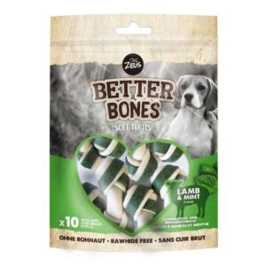Zeus Better Bones Lamb & Mint Small Bones 10 Pack Dog Treat