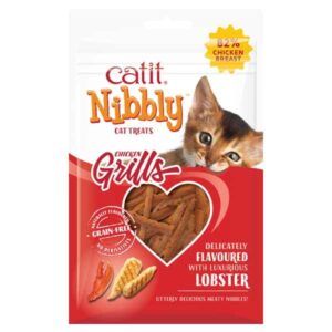 Catit Nibbly Grills Chicken with Lobster 30g Cat Treat