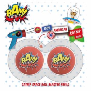 Bam! Catnip Pop Gun Cat Toy Refill Balls
