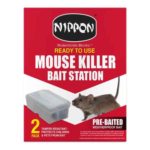 Nippon Ready To Use Mouse Killer Bait Station 2 Pk 1 Nippon Ready To Use Mouse Killer Bait Station 2 Pk
