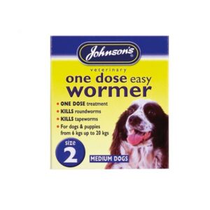 Johnson's One Dose Easy Wormer Size 2