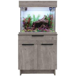 OakStyle 110 Litres Urban Grey Aquarium & Cabinet Complete