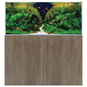 AquaSys 300 Grey Nebraska Aquarium & Cabinet