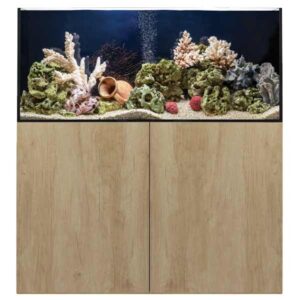 ReefSys 326 Natural Nebraska Oak Aquarium & Cabinet