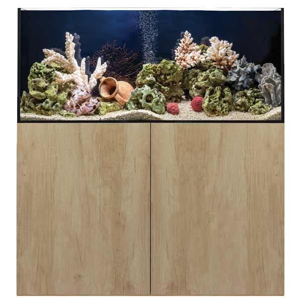 ReefSys 326 Natural Nebraska Oak Aquarium & Cabinet 1 ReefSys 326 Natural Nebraska Oak Aquarium & Cabinet
