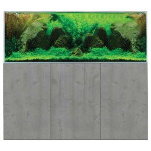 AquaSys 395 Boston Concrete Aquarium & Cabinet