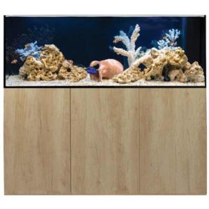 ReefSys 434 Natural Nebraska Oak Aquarium & Cabinet