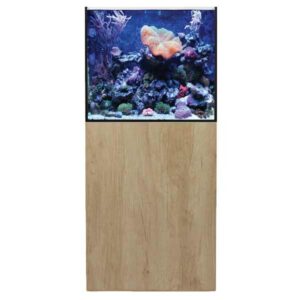 ReefSys 180 Natural Nebraska Oak Aquarium & Cabinet