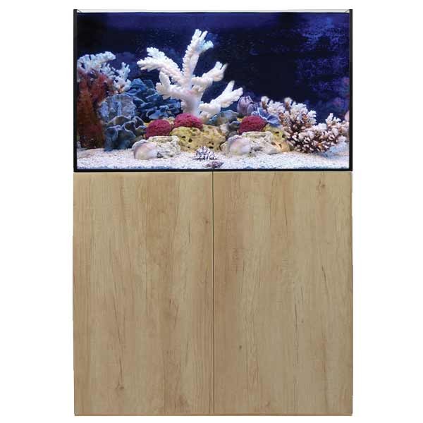 ReefSys 255 Natural Nebraska Oak Aquarium & Cabinet 1 ReefSys 255 Natural Nebraska Oak Aquarium & Cabinet