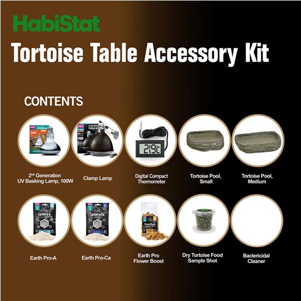 HabiStat Tortoise Table Accessory Kit 2 HabiStat Tortoise Table Accessory Kit - Image 2