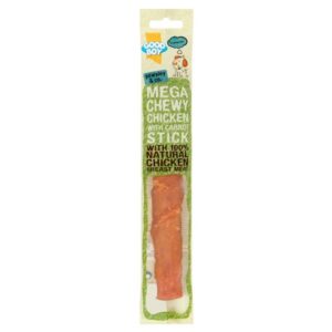 Good Boy Mega Chewy Chicken & Carrot Twist Single Dog Treat