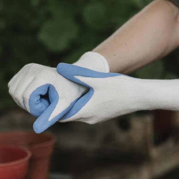 Kent & Stowe Natural Bamboo Gloves - Light Blue Ladies Small 3 Kent & Stowe Natural Bamboo Gloves - Light Blue Ladies Small - Image 3