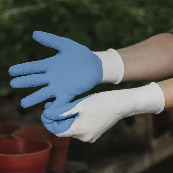 Kent & Stowe Natural Bamboo Gloves - Light Blue Ladies Small 6 Kent & Stowe Natural Bamboo Gloves - Light Blue Ladies Small - Image 6