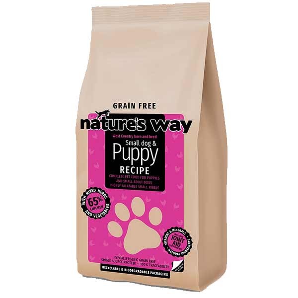 Natures Way Grain Free Chicken Puppy 2kg Dry Dog Food 1 Natures Way Grain Free Chicken Puppy 2kg Dry Dog Food
