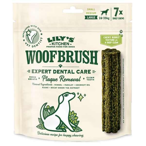 Lily's Kitchen Woofbrush Dental Chew Large 7 Pack Dog Treat