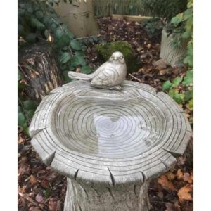 Woodland Stone Bird Bath (Medium) 32cm