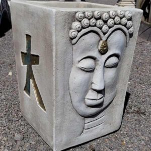 Buddha Pot Oriental Stone Planter (Small) 33cm