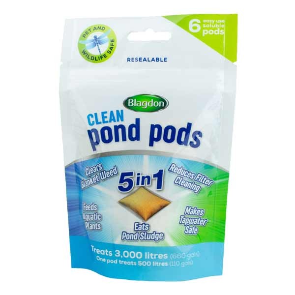 BlagdonClean Pond Pods 6 Pouch 1 BlagdonClean Pond Pods 6 Pouch