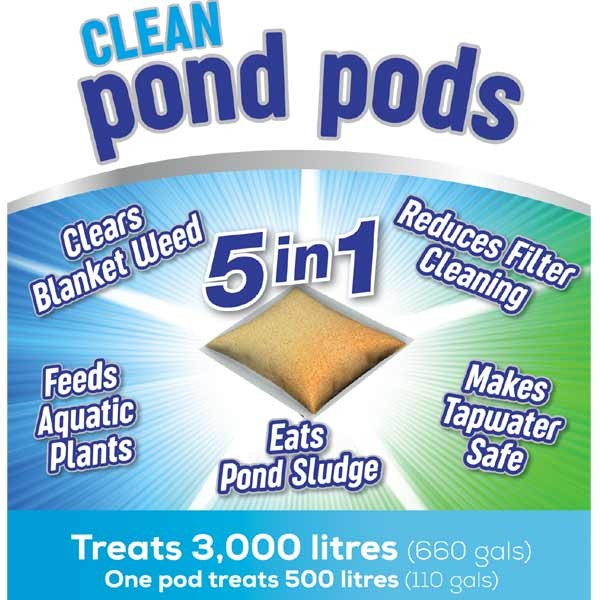 BlagdonClean Pond Pods 6 Pouch 2 BlagdonClean Pond Pods 6 Pouch - Image 2