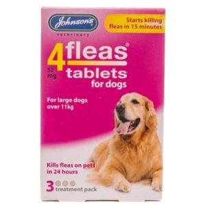 Johnson's 4fleas Tablets Large Dog (over 11kg)