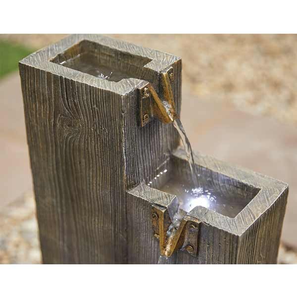Easy Fountain Coastal Sleepers Traditional Water Feature 3 Easy Fountain Coastal Sleepers Traditional Water Feature - Image 3