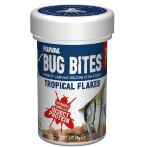 Fluval Bug Bites Tropical Flakes 18g