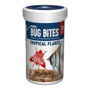 Fluval Bug Bites Tropical Flakes 45g
