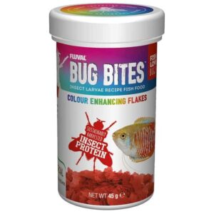 Fluval Bug Bites Color Enhancing Flakes 45g