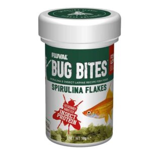 Fluval Bug Bites Spirulina Flakes 18g