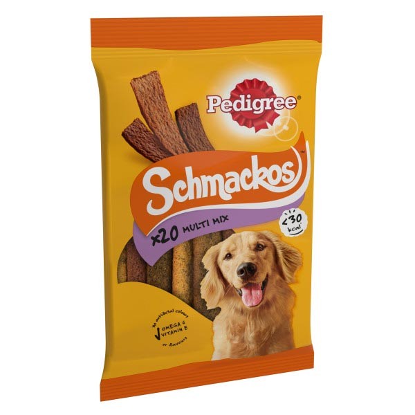 Pedigree Schmackos Multi Mix 20 Pack Dog Treat 1 Pedigree Schmackos Multi Mix 20 Pack Dog Treat